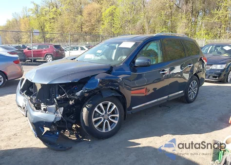 2016 Nissan Pathfinder Sl from USA, damaged, VIN 5N1AR2MM0GC621875